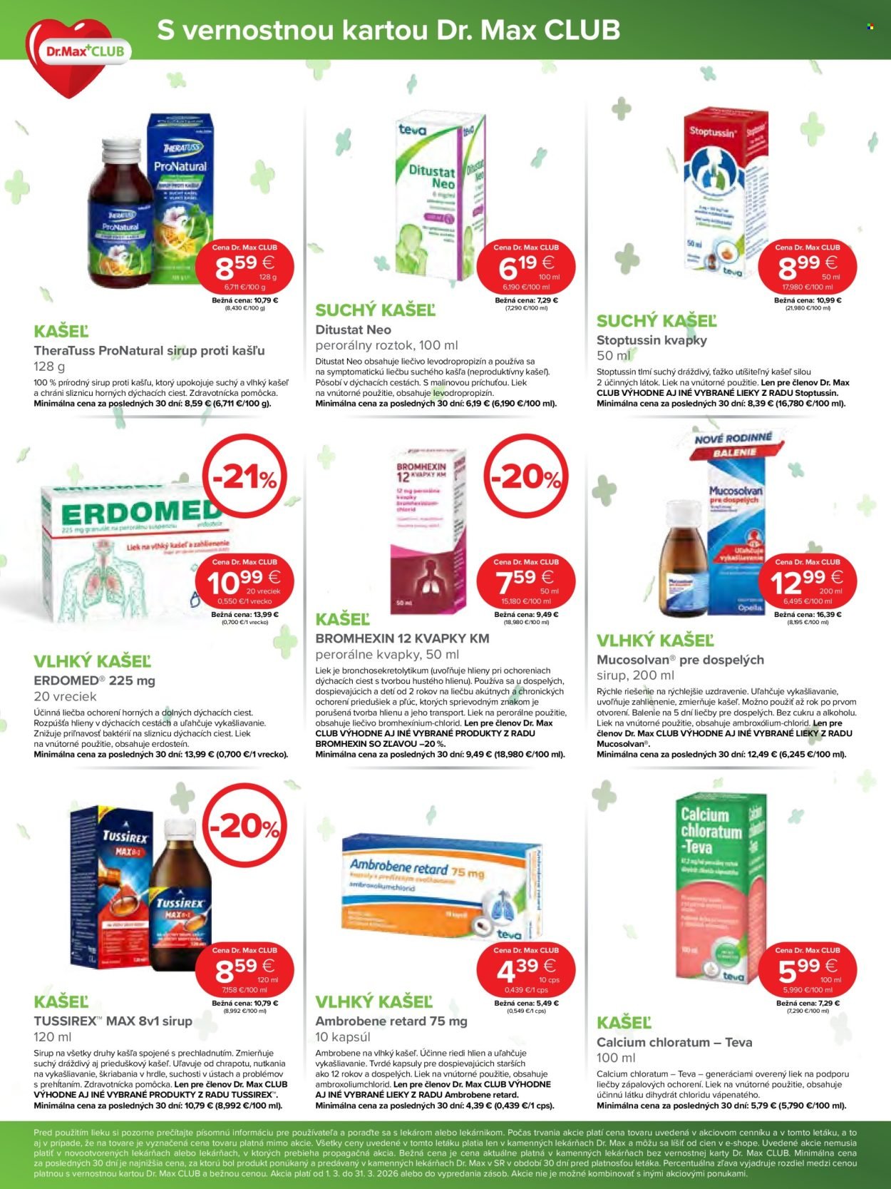 DR. MAX leták - Od nedele 1.3.2026 (2026-03-01 - 2026-03-31) | 4