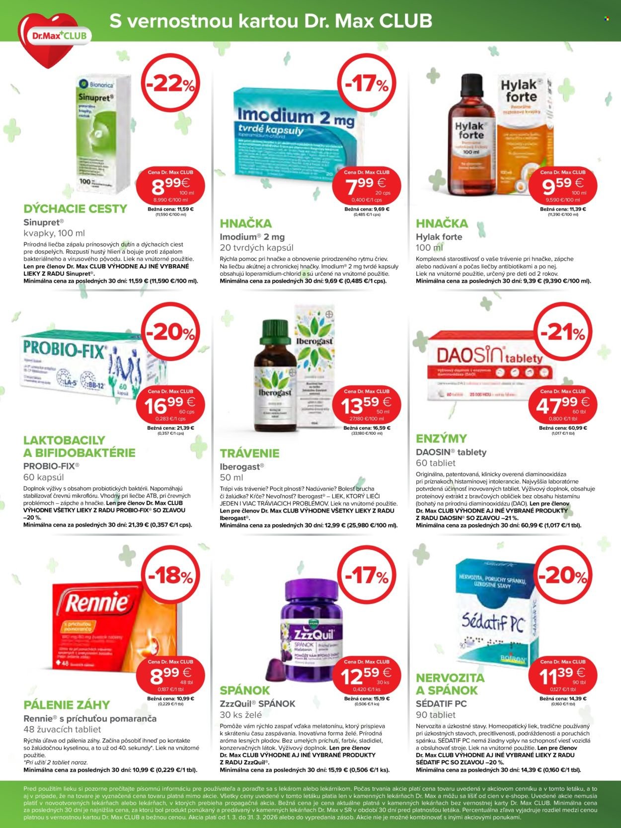 DR. MAX leták - Od nedele 1.3.2026 (2026-03-01 - 2026-03-31) | 5