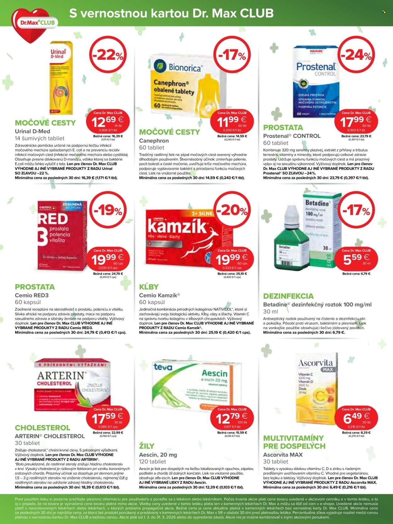 DR. MAX leták - Od nedele 1.3.2026 (2026-03-01 - 2026-03-31) | 6