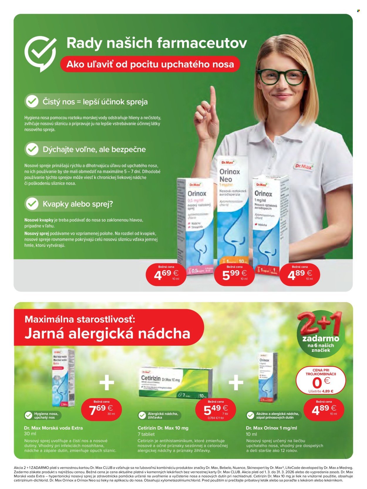 DR. MAX leták - Od nedele 1.3.2026 (2026-03-01 - 2026-03-31) | 9