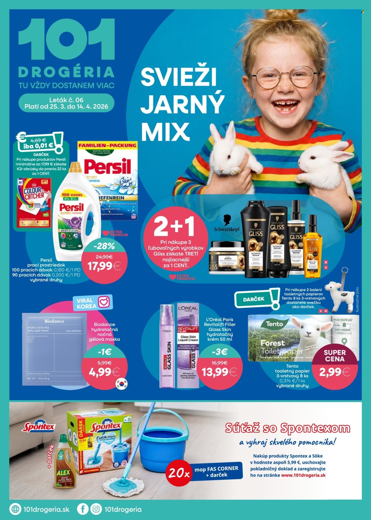 101 DROGERIE leták - Od stredy 25.3.2026 (2026-03-25 - 2026-04-14) | 1