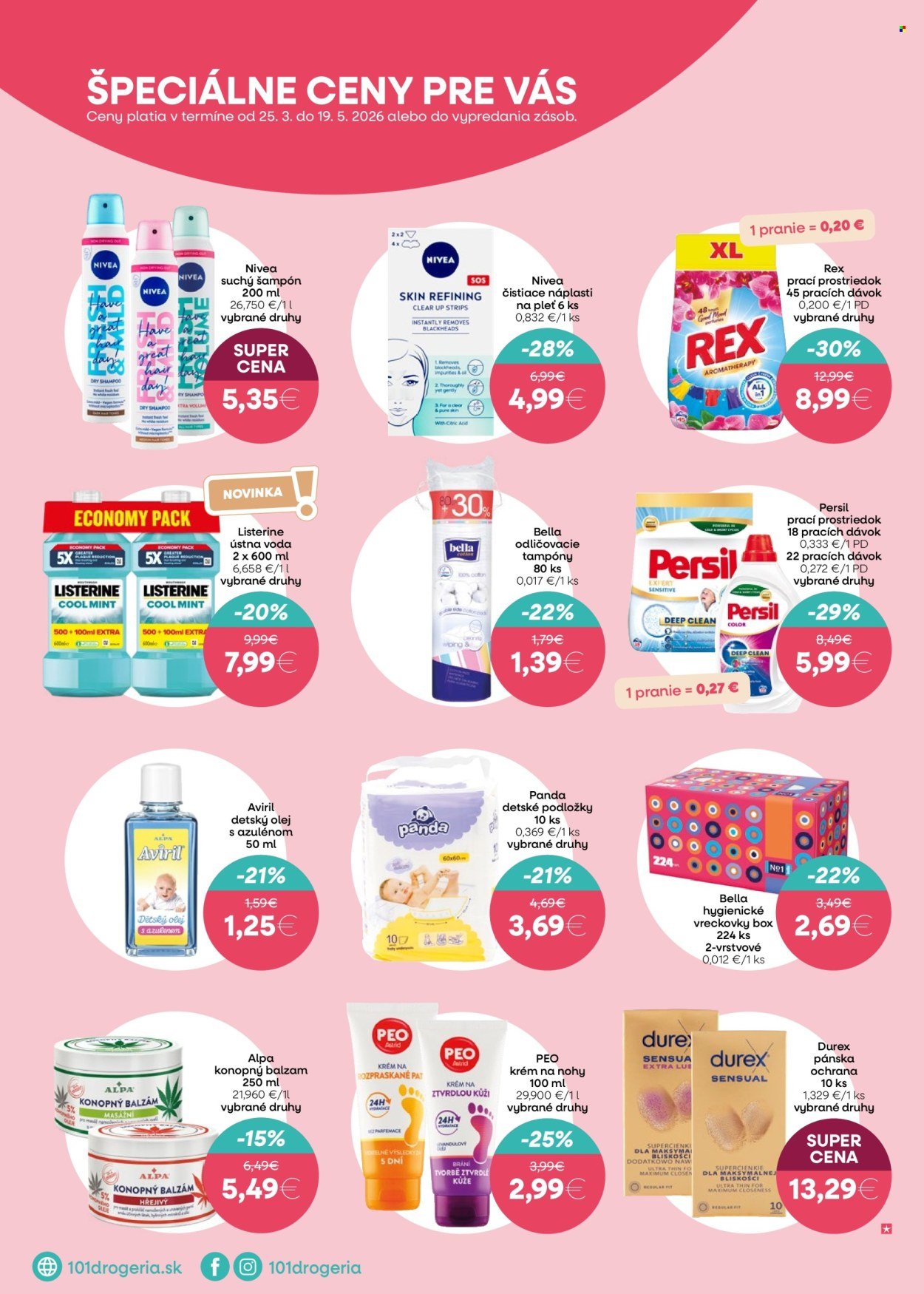 101 DROGERIE leták - Od stredy 25.3.2026 (2026-03-25 - 2026-04-14) | 14