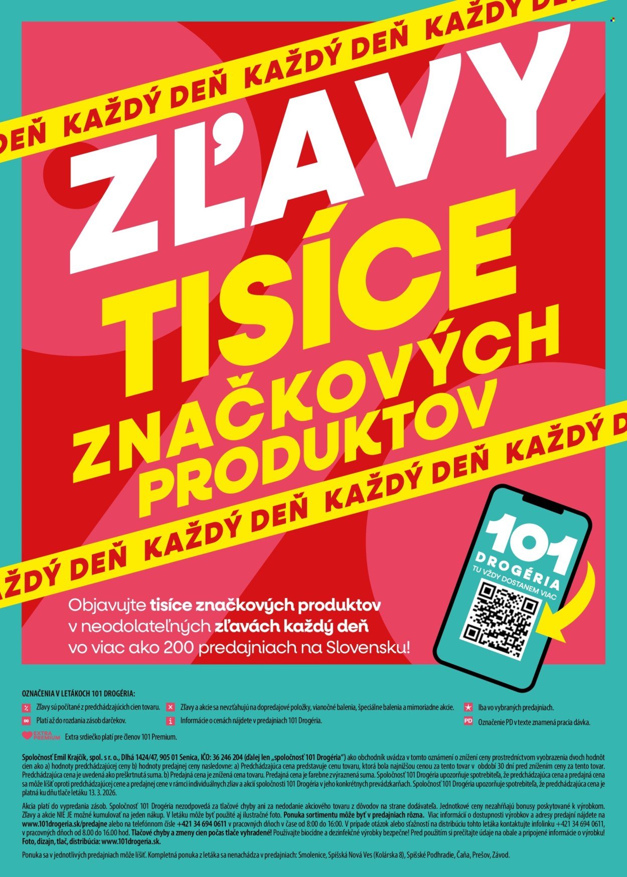 101 DROGERIE leták - Od stredy 25.3.2026 (2026-03-25 - 2026-04-14) | 16