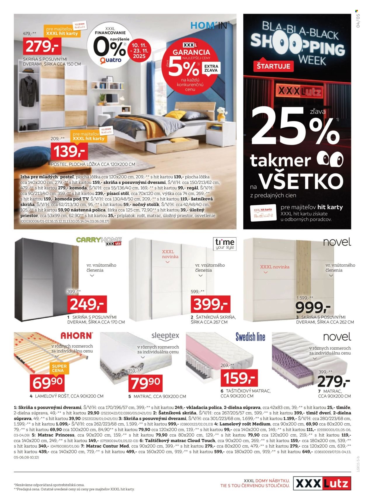 XXXLUTZ leták - Bla-bla-bla shopping week v XXXLutz (2025-11-10 - 2025-11-23) | 5