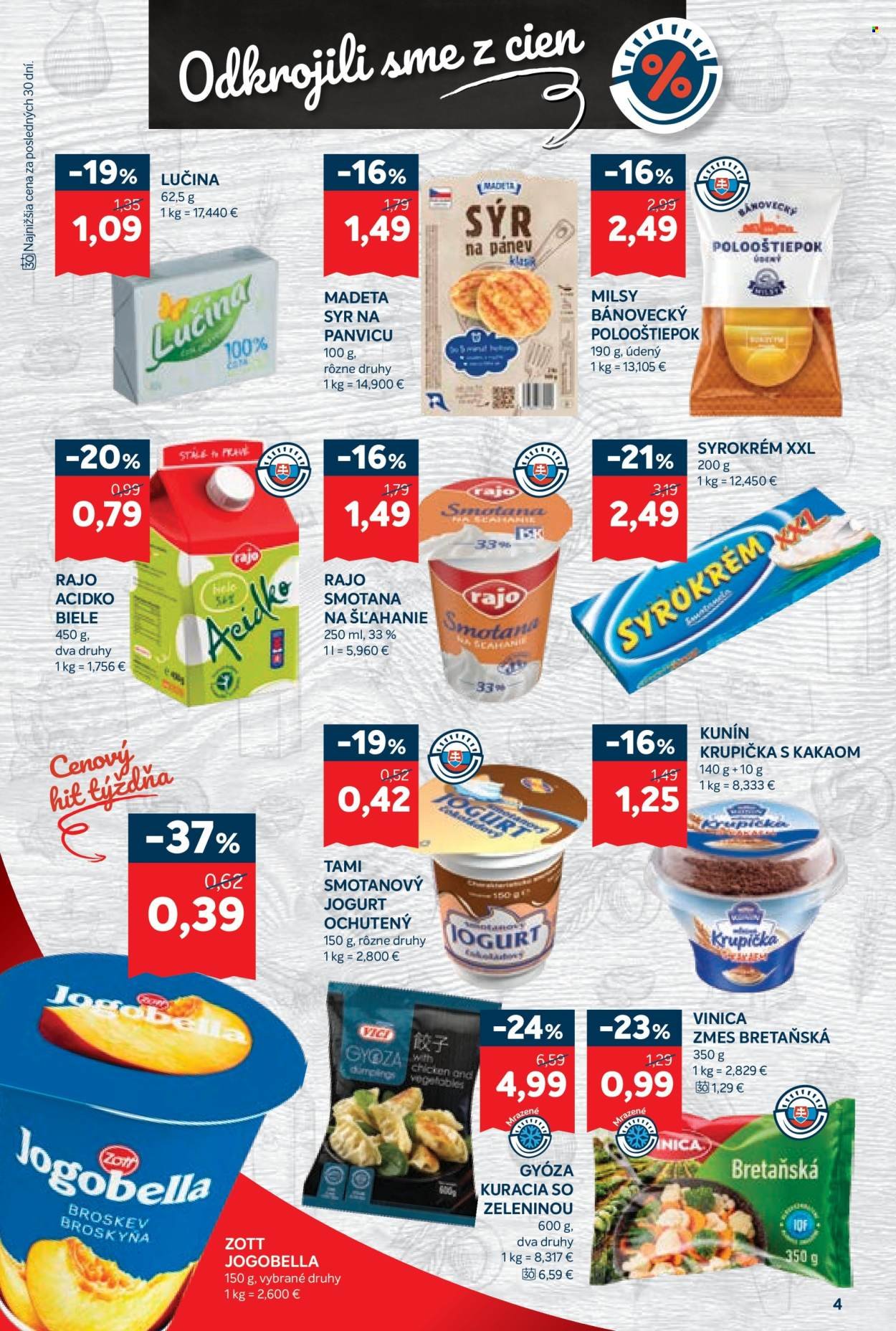 KRAJ leták - Od štvrtka 3.9.2026