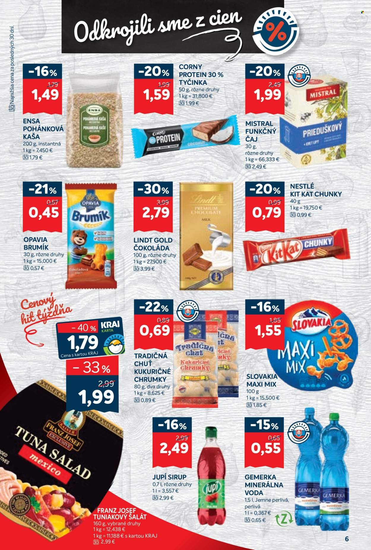 KRAJ leták - Od štvrtka 3.9.2026