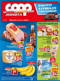 COOP JEDNOTA leták - Od štvrtka 28.5.2026