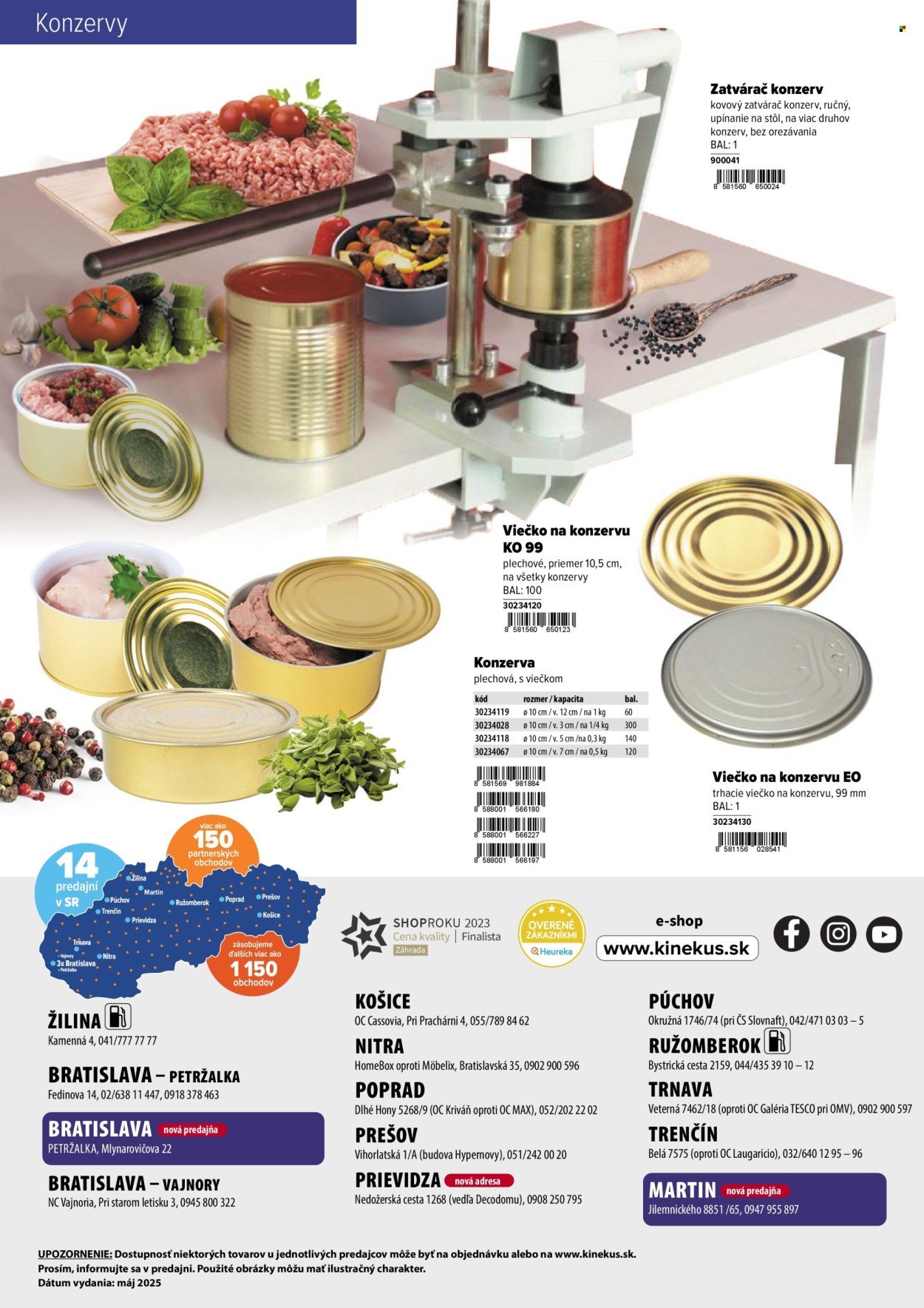 KINEKUS leták - Katalóg ZAVÁRANIE 2025 (2025-06-30) | 12