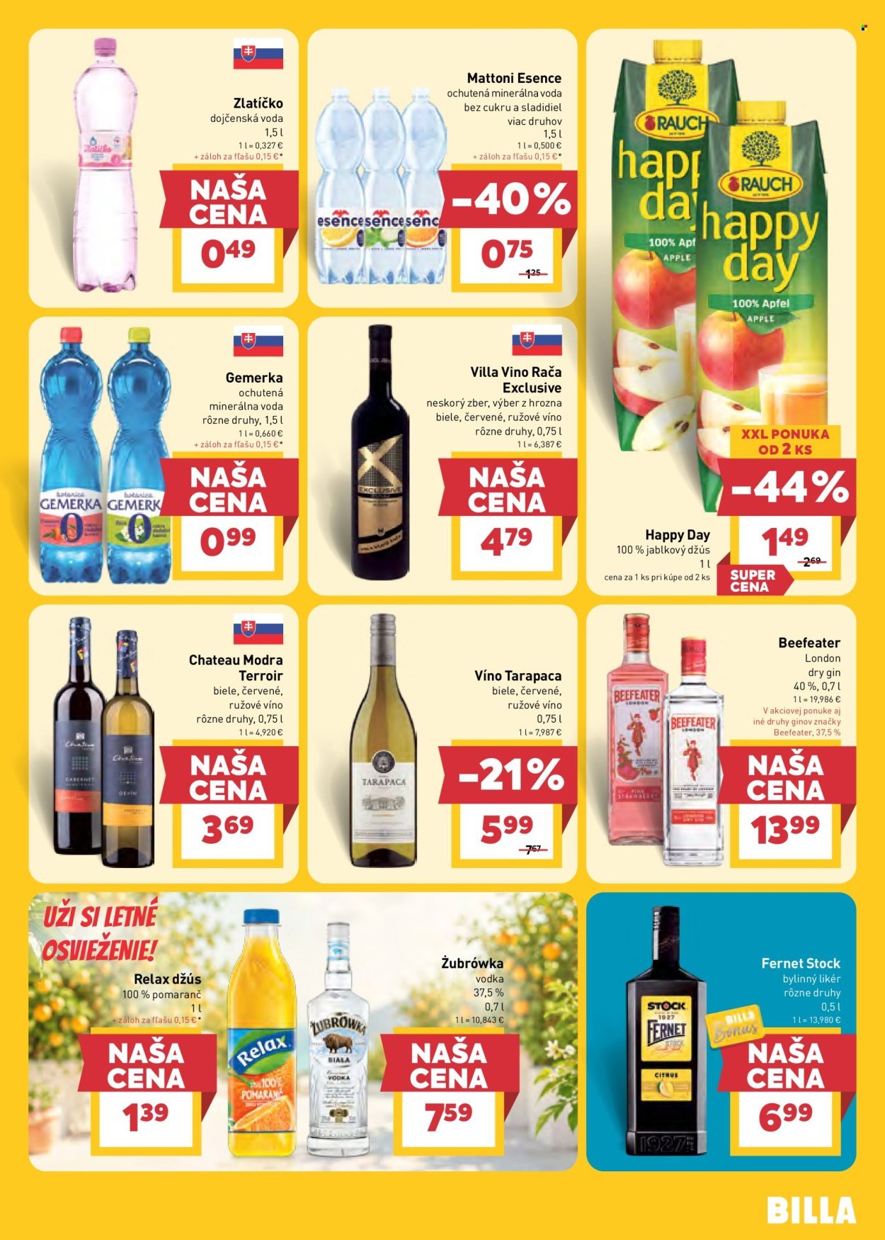 BILLA leták - Od stredy 5.8.2026