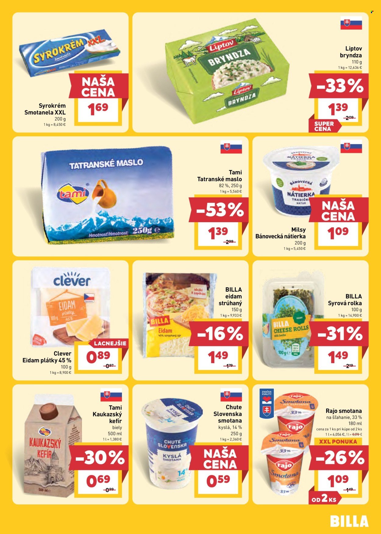 BILLA leták - Od stredy 5.8.2026