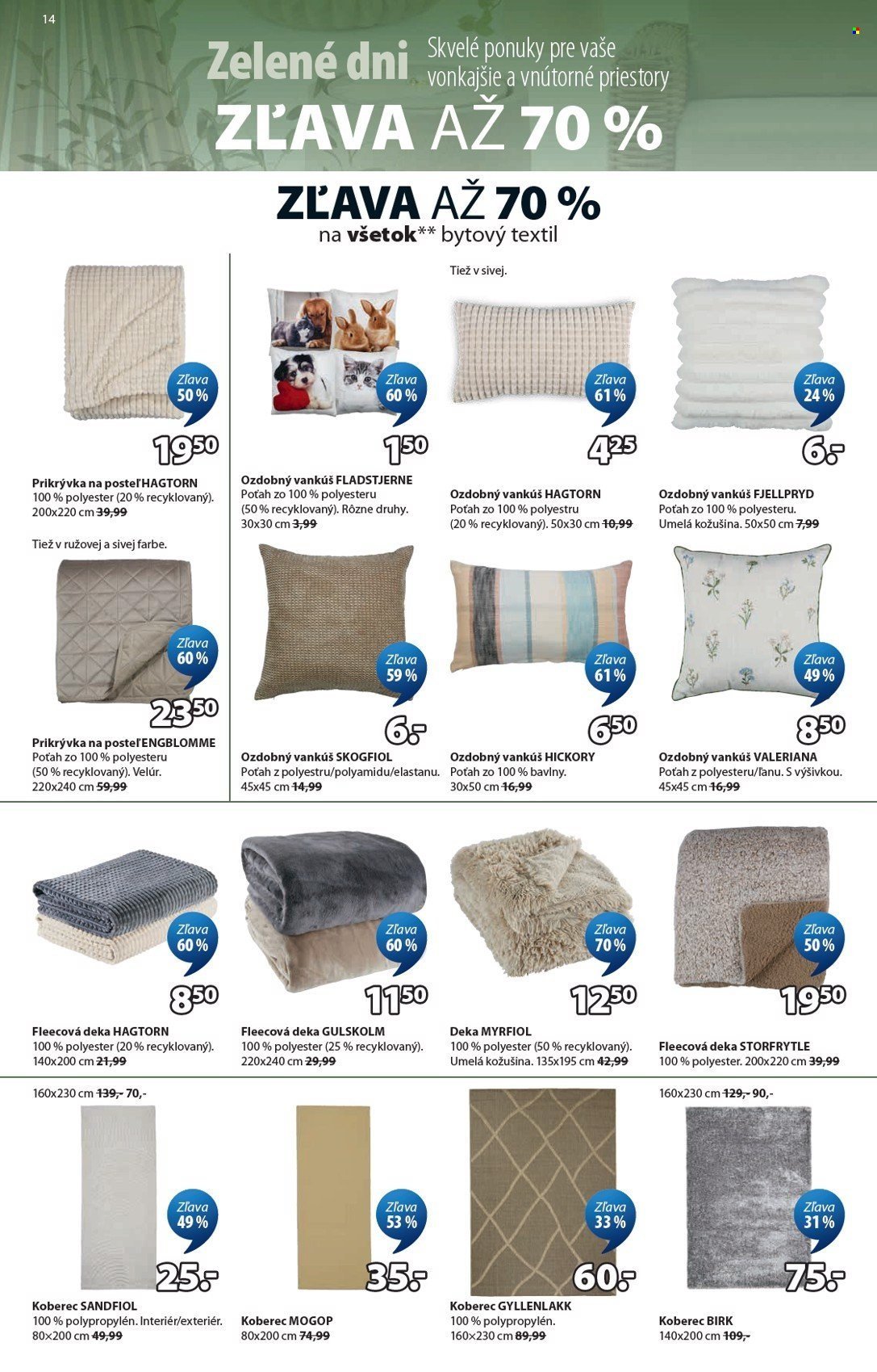 JYSK leták - Od stredy 8.4.2026 (2026-04-08 - 2026-04-14) | 15