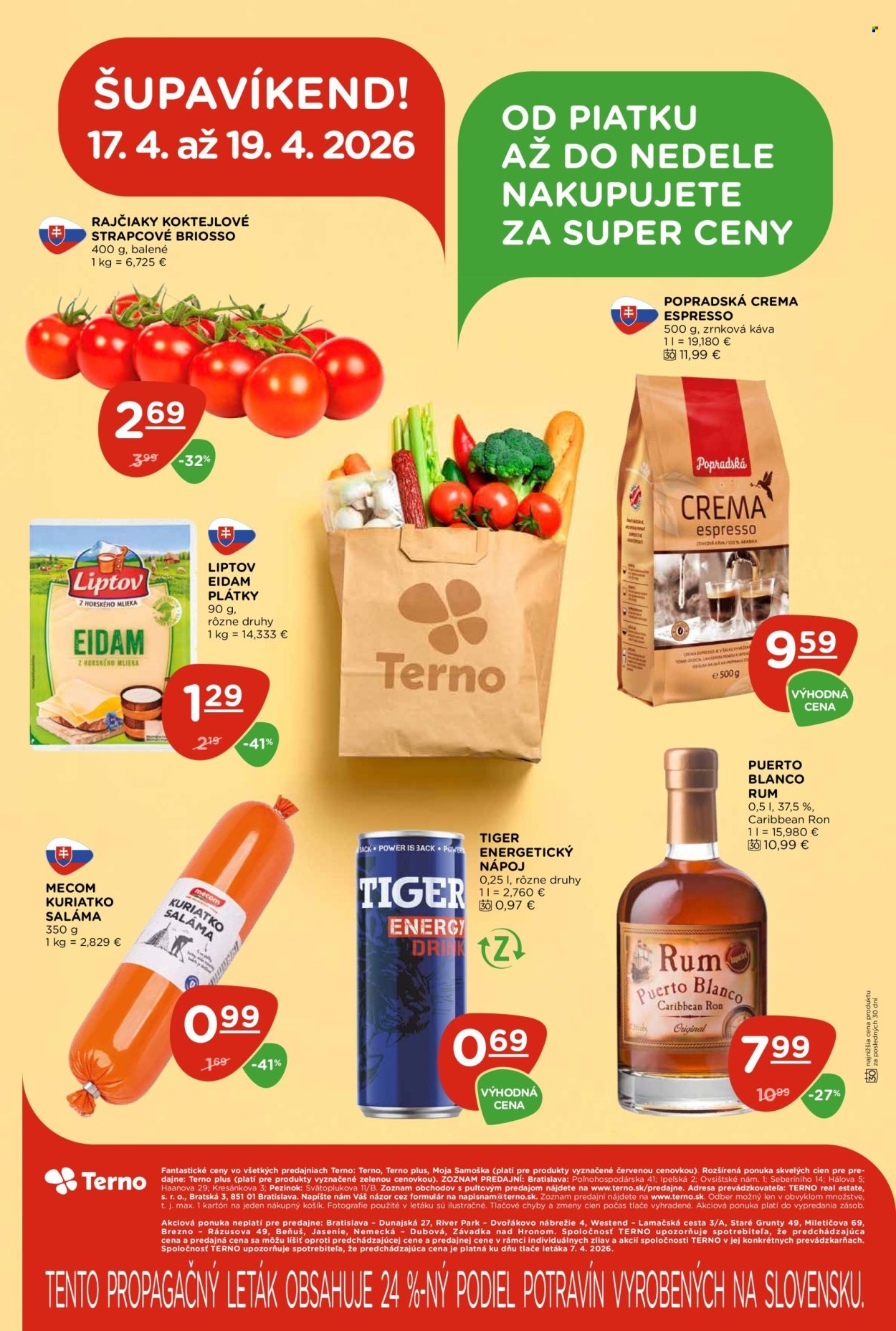 TERNO leták - Od štvrtka 16.4.2026 (2026-04-16 - 2026-04-22) | 24