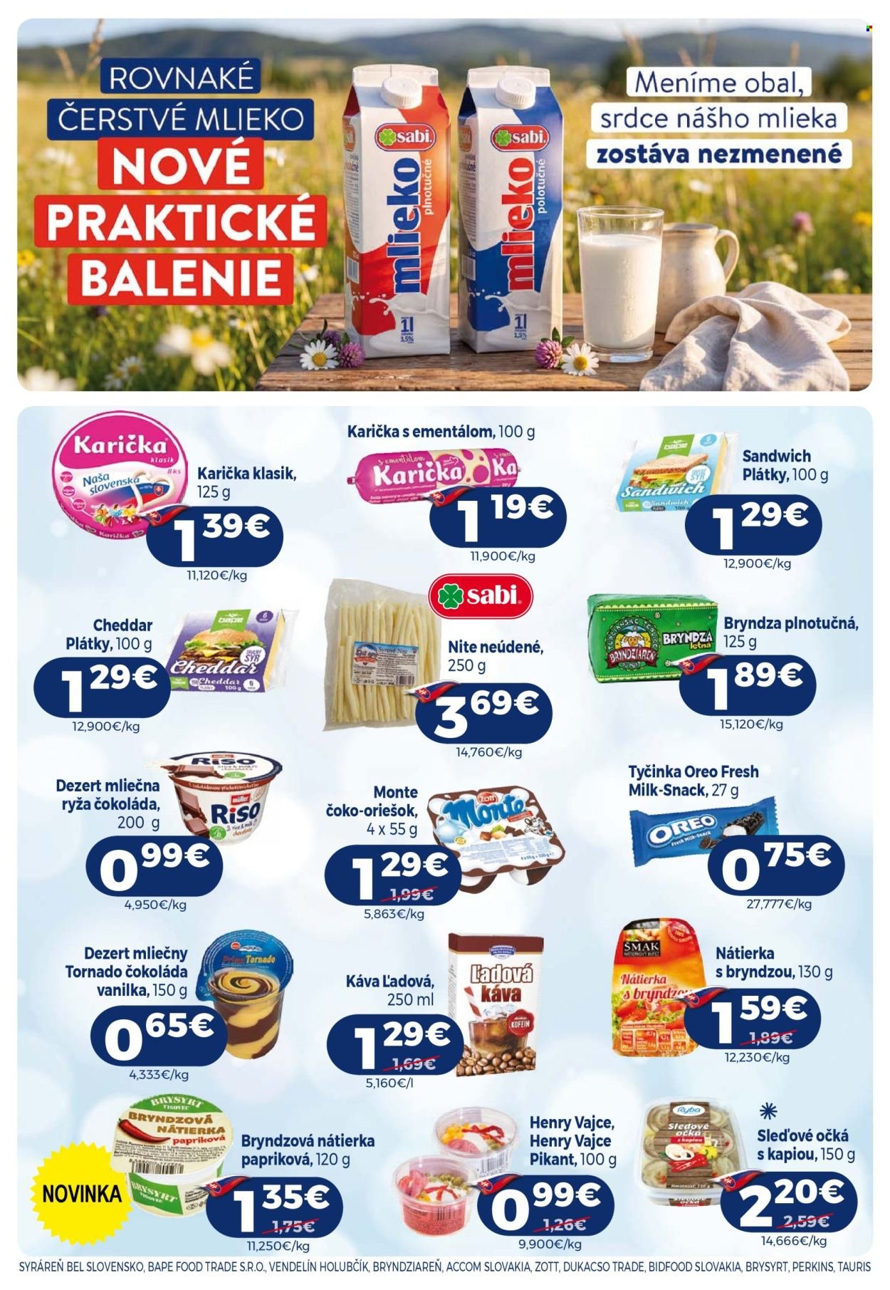 MILK AGRO leták - Od stredy 16.9.2026
