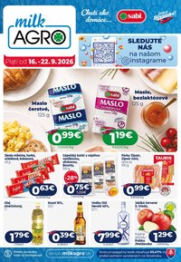 MILK AGRO leták - Od stredy 16.9.2026
