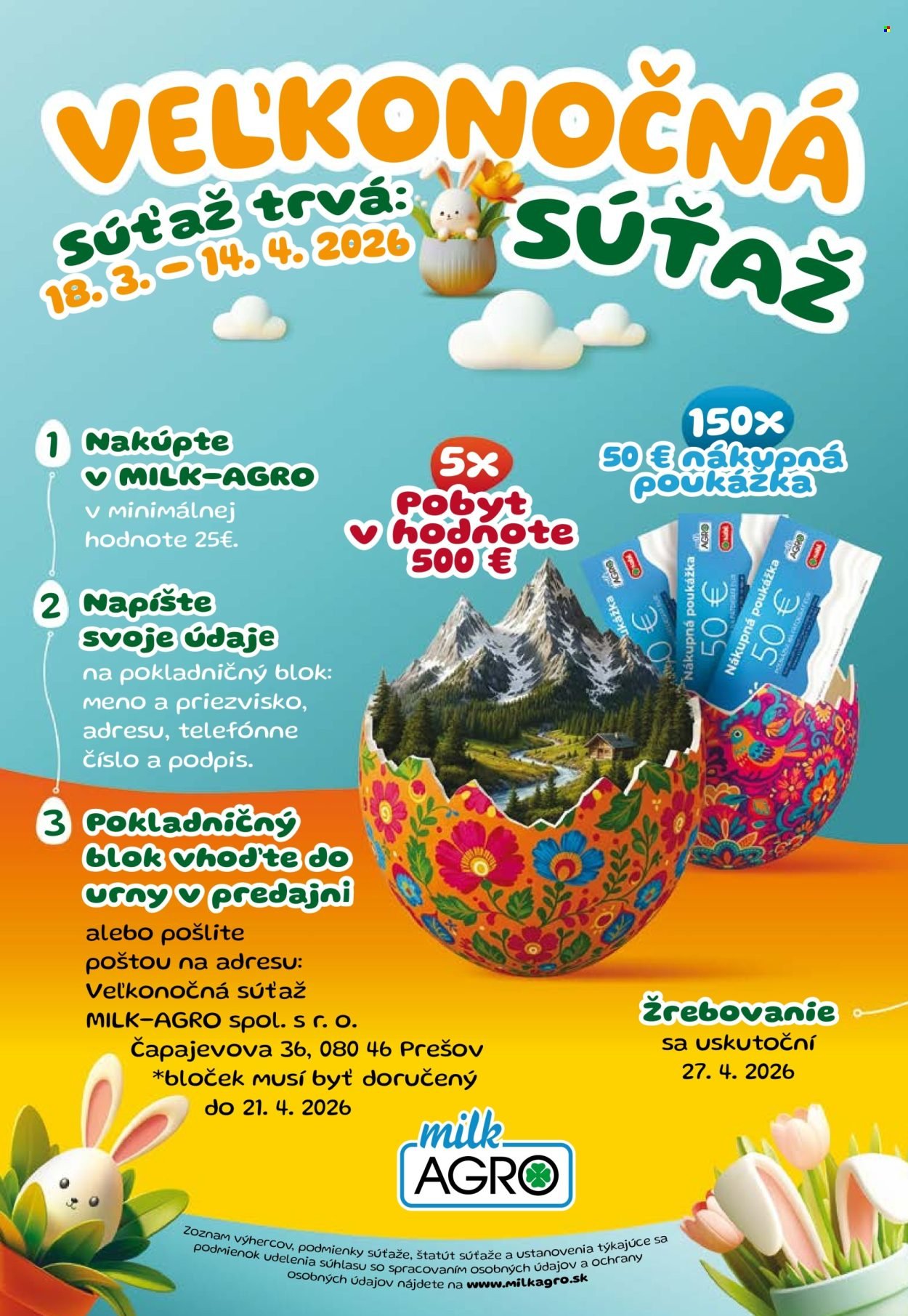MILK AGRO leták - Od stredy 1.4.2026 (2026-04-01 - 2026-04-14) | 5