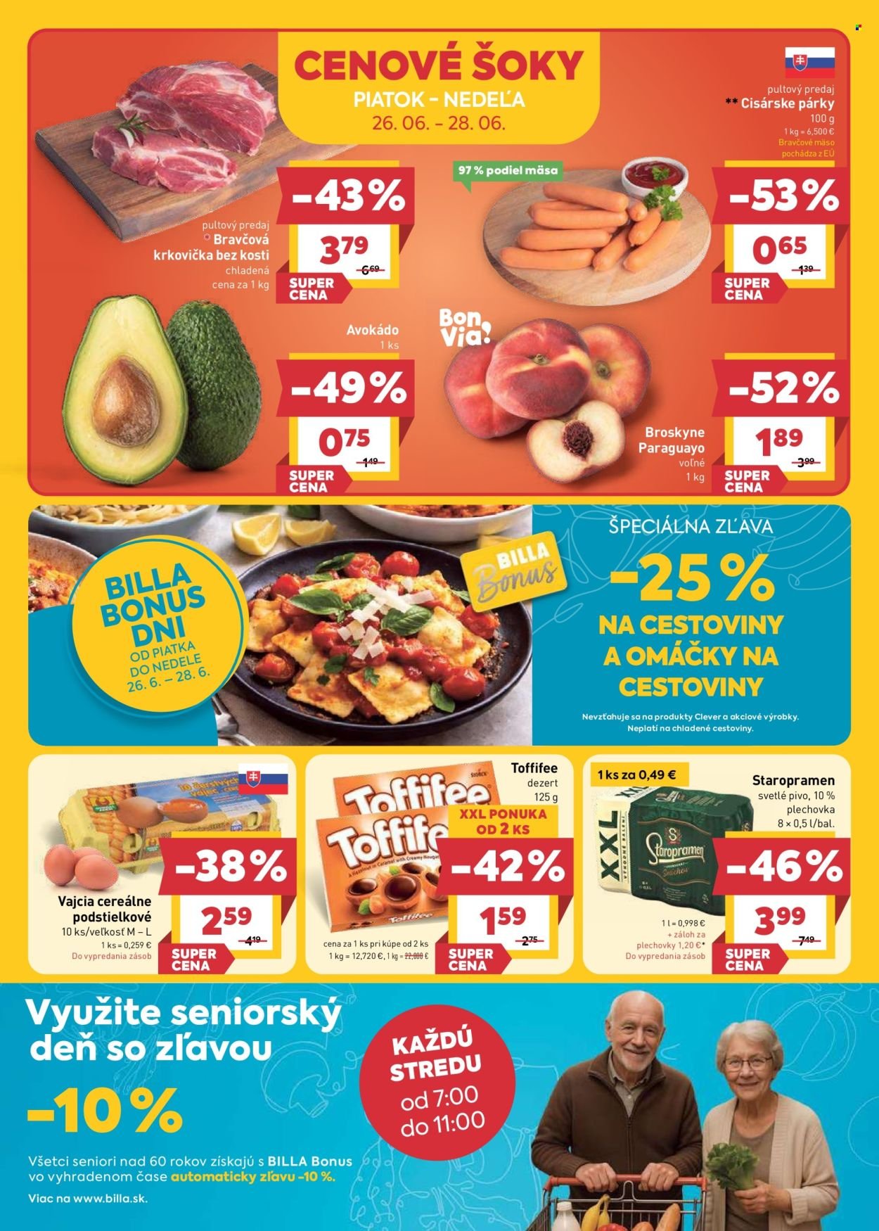 BILLA leták - Od stredy 24.6.2026