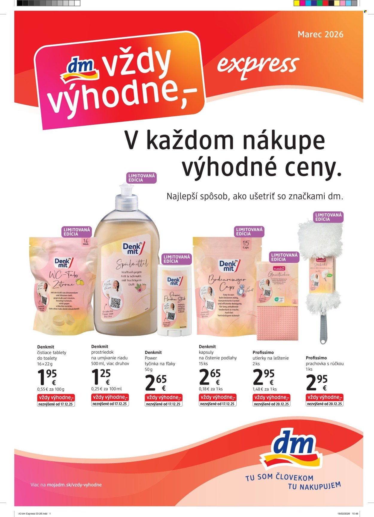 DM DROGERIE leták - Journal Express marci 2026 (2026-03-16 - 2026-03-31) | 1