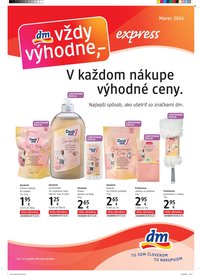 DM DROGERIE leták - Journal Express marci 2026 (2026-03-16 - 2026-03-31)