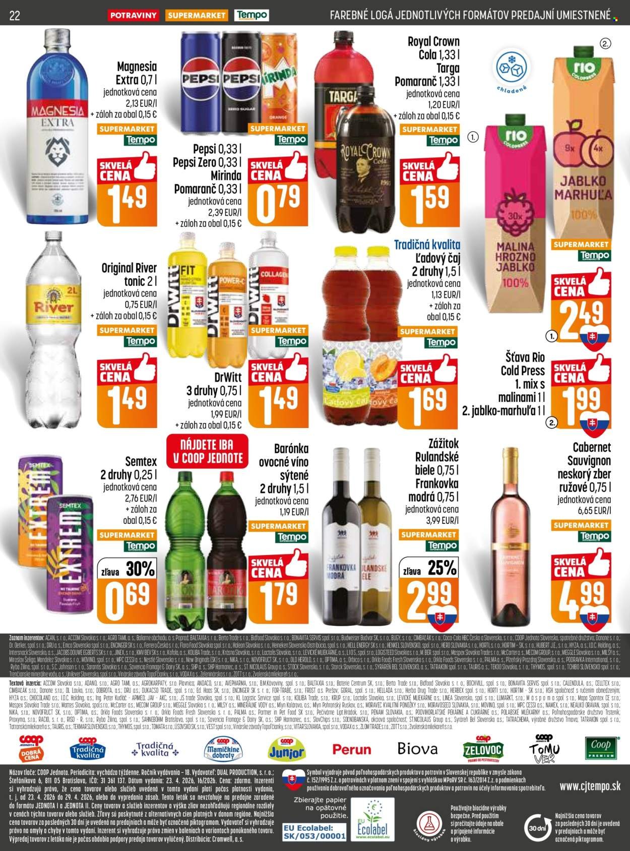 COOP JEDNOTA leták - Od štvrtka 23.4.2026 (2026-04-23 - 2026-04-29) | 22