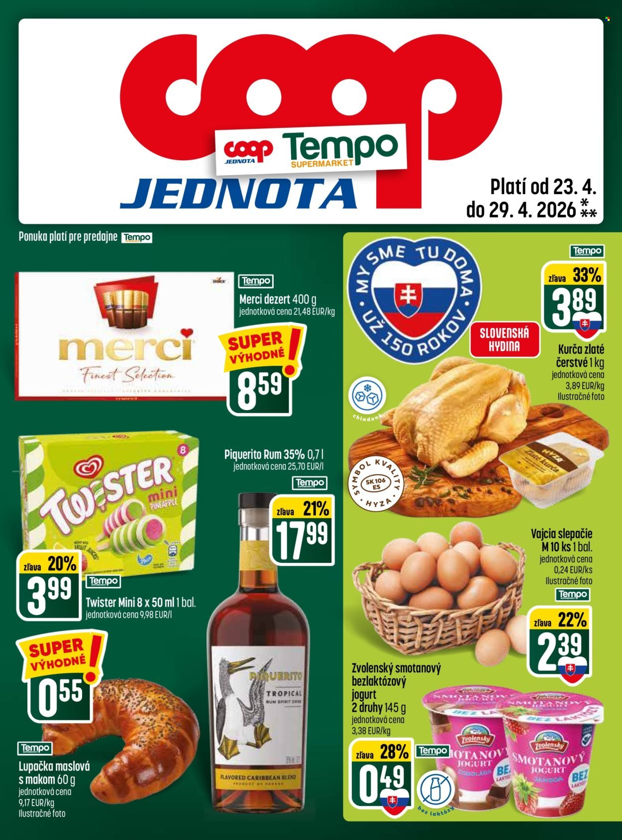 COOP JEDNOTA leták - Od štvrtka 23.4.2026 (2026-04-23 - 2026-04-29) | 25