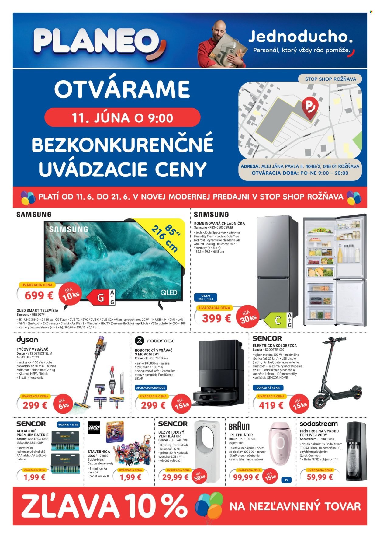 PLANEO ELEKTRO leták - Od štvrtka 11.6.2026