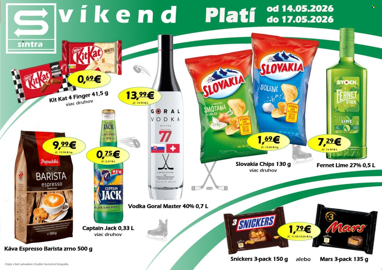 SINTRA leták - Od štvrtka 14.5.2026 (2026-05-14 - 2026-05-17) | 1
