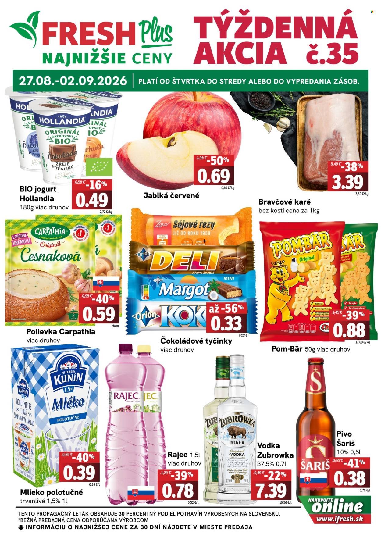 FRESH leták - Týždenná akcia