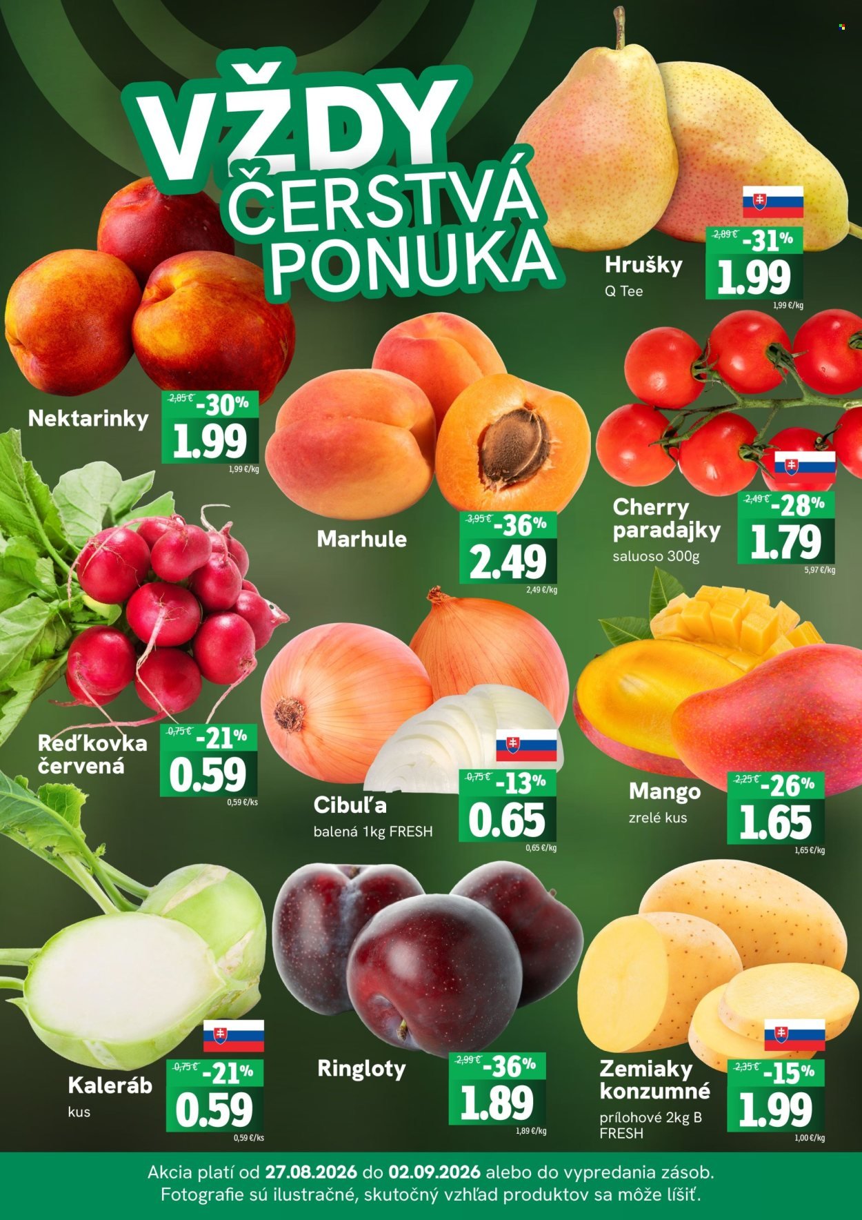FRESH leták - Týždenná akcia