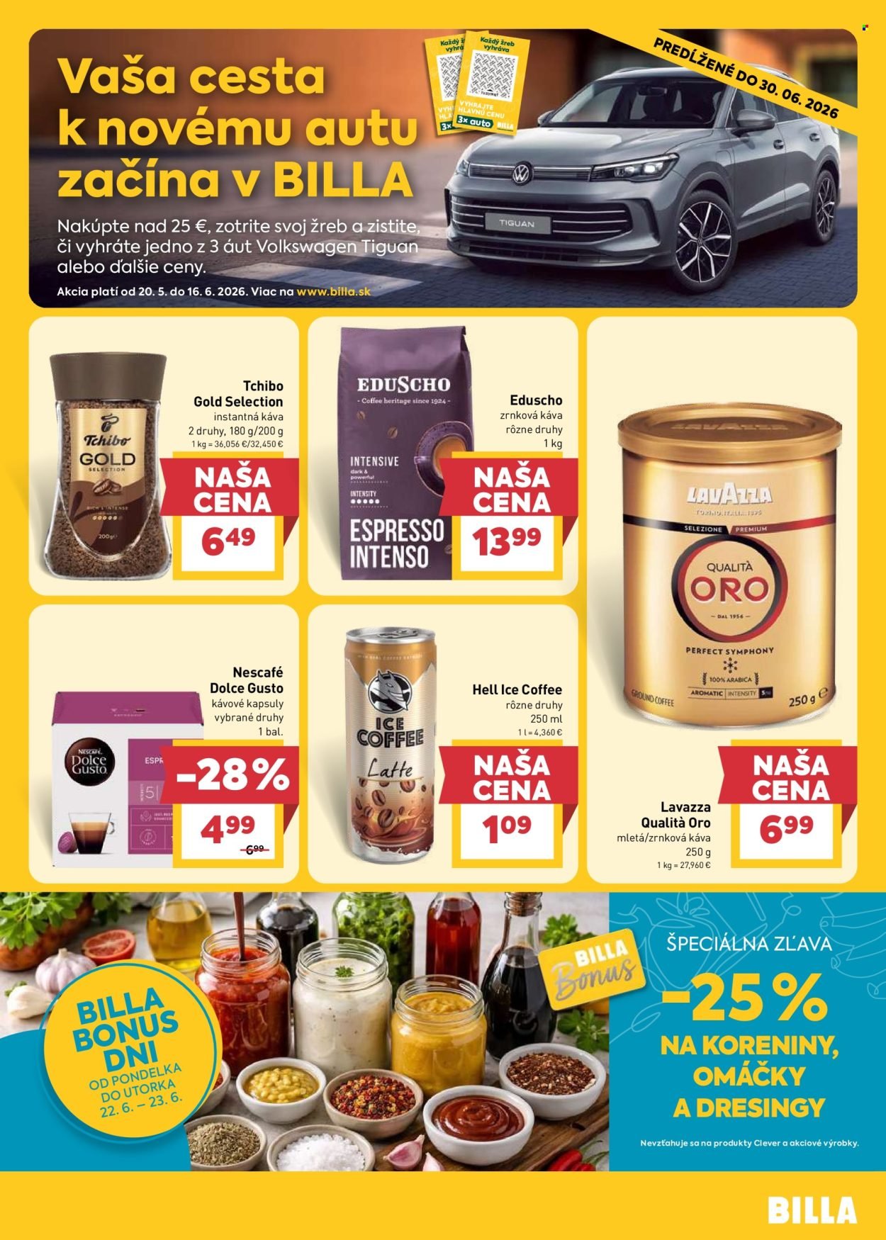 BILLA leták - Od stredy 17.6.2026