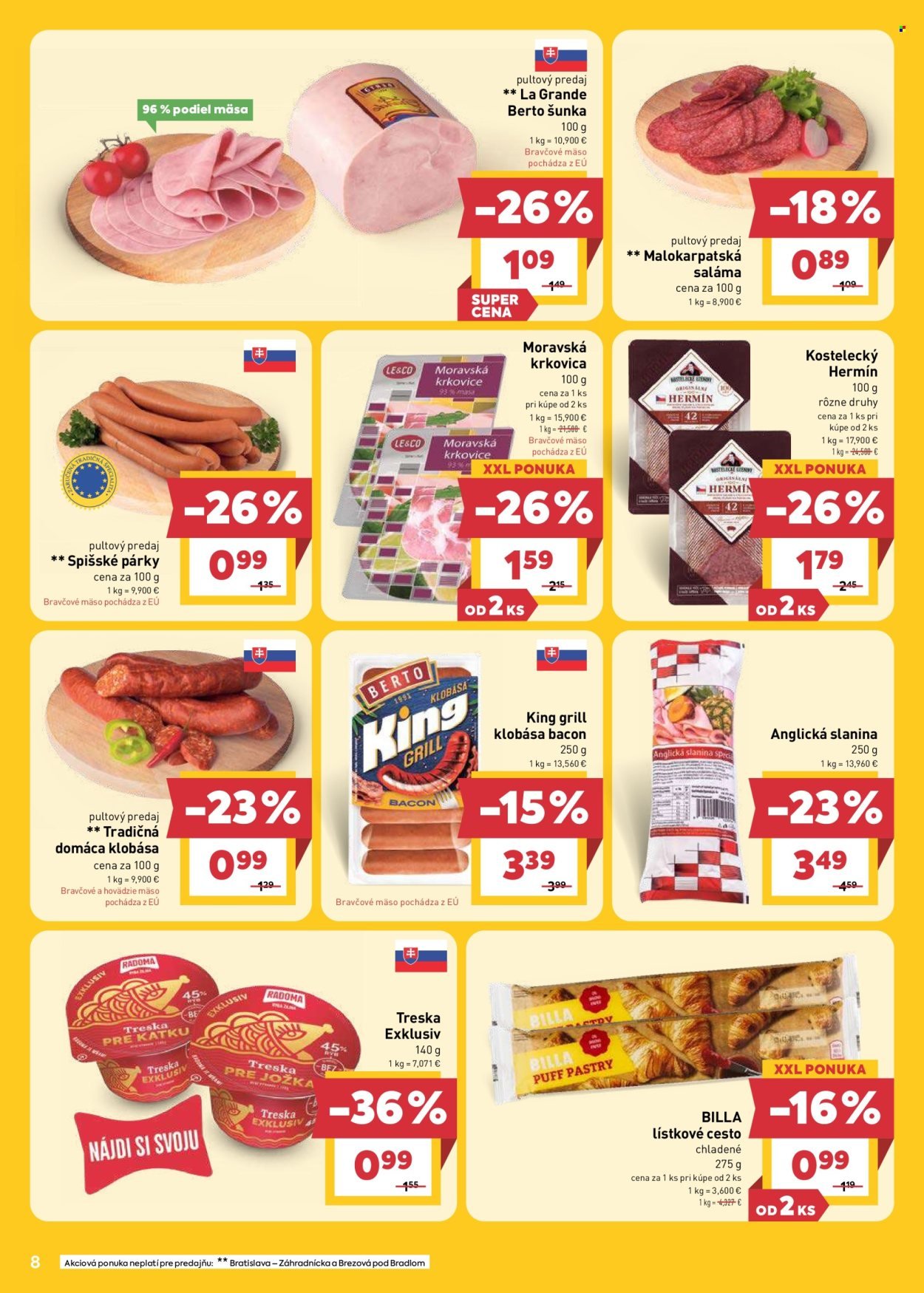 BILLA leták - Od stredy 17.6.2026
