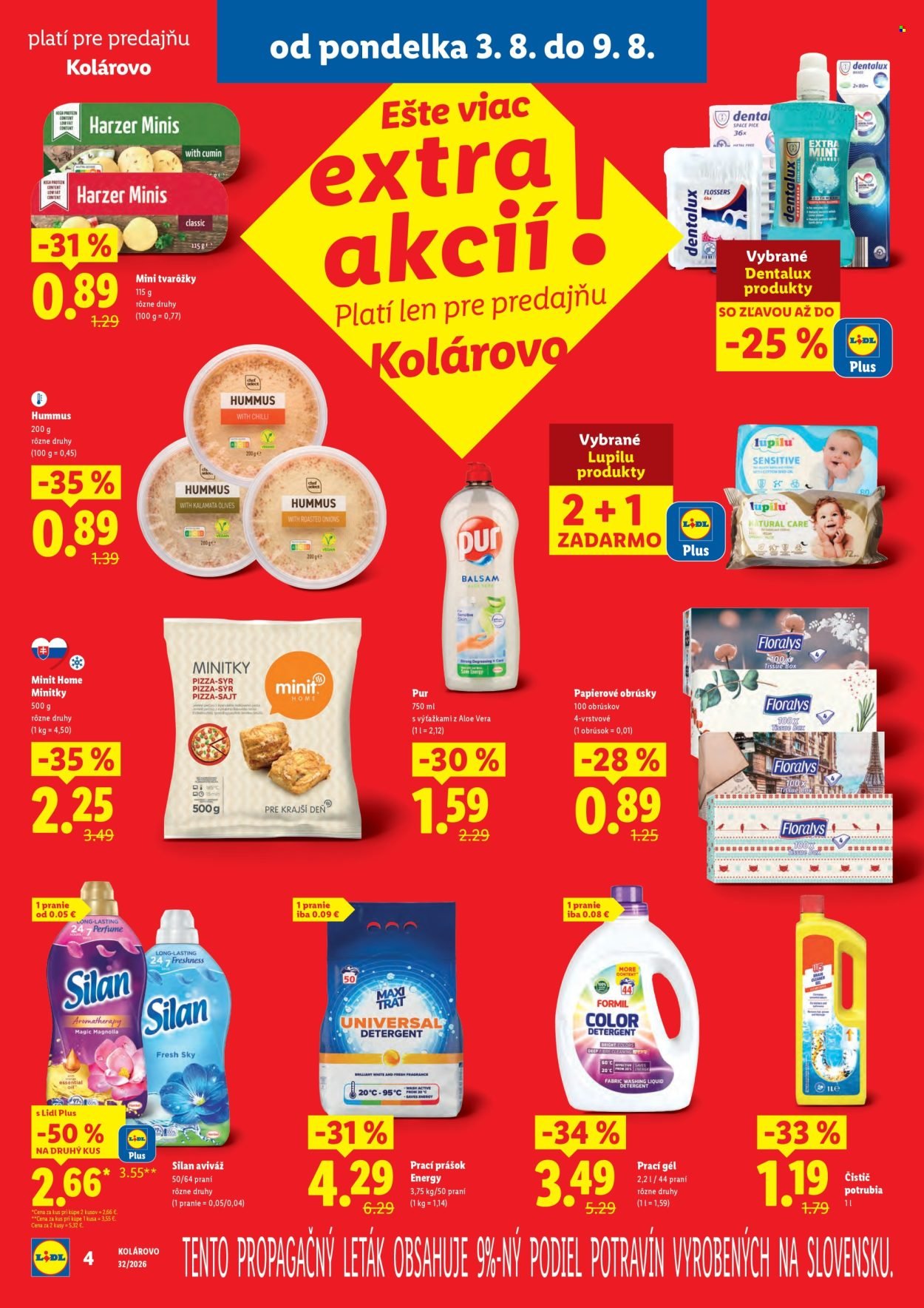 LIDL leták - Nová predajňa v Kolárove