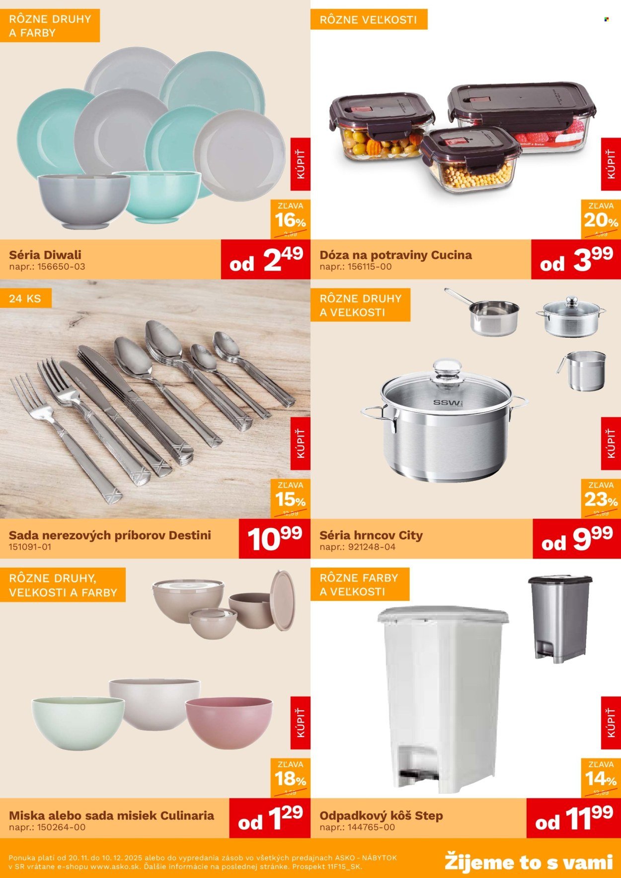 ASKO NÁBYTOK leták - Bytové doplnky za skvelé ceny (2025-11-20 - 2025-12-10) | 2