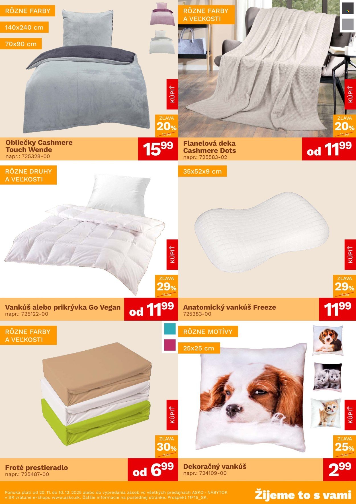ASKO NÁBYTOK leták - Bytové doplnky za skvelé ceny (2025-11-20 - 2025-12-10) | 3