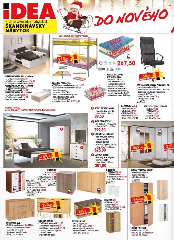 IDEA NÁBYTOK leták - Od pondelka 15.12.2025 (2025-12-15 - 2025-12-31) | 2