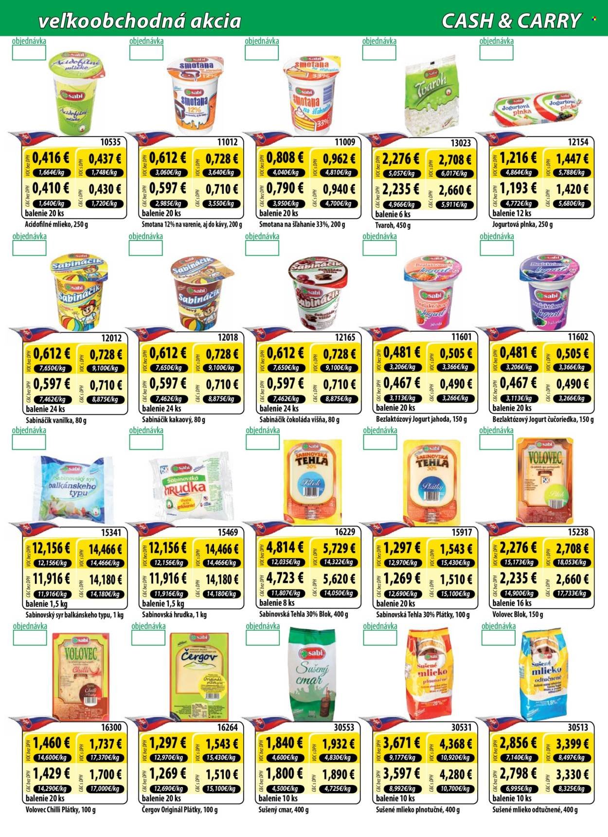 MILK AGRO leták - Cash & Carry (2026-03-18 - 2026-03-31) | 2