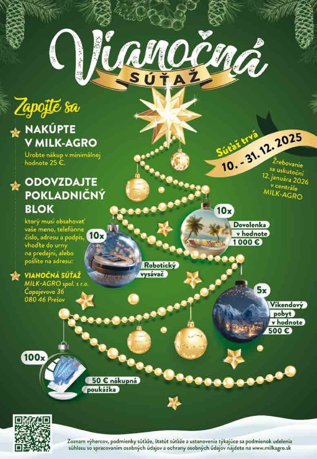 MILK AGRO leták - Aktuálny leták (2025-12-17 - 2025-12-31) | 7