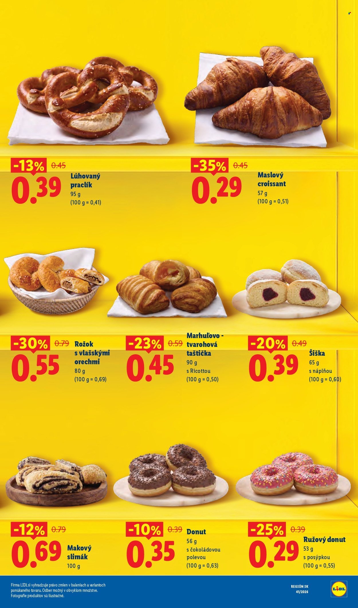LIDL leták - Dlhodobo zlacnené