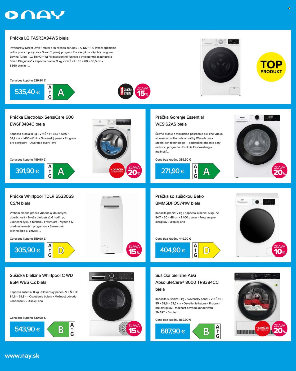 NAY ELEKTRODOM leták - Od pondelka 13.4.2026 (2026-04-13 - 2026-04-20) | 14