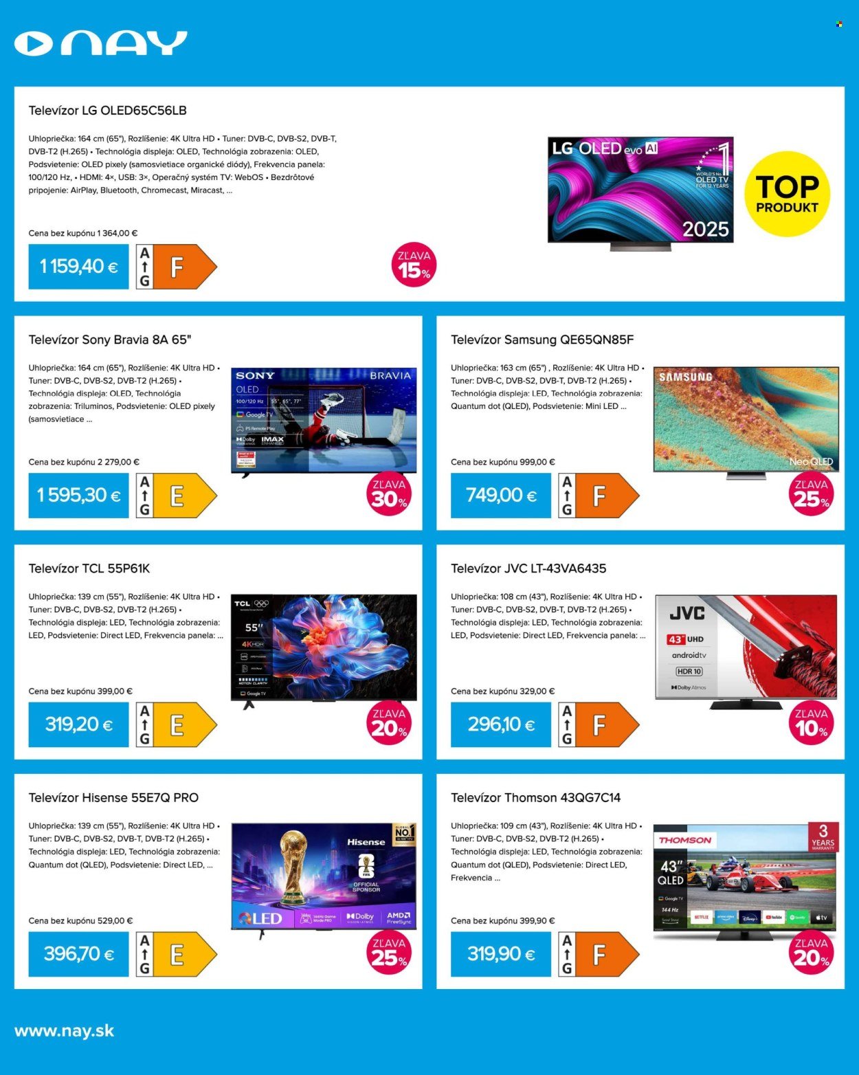 NAY ELEKTRODOM leták - Od pondelka 13.4.2026 (2026-04-13 - 2026-04-20) | 6