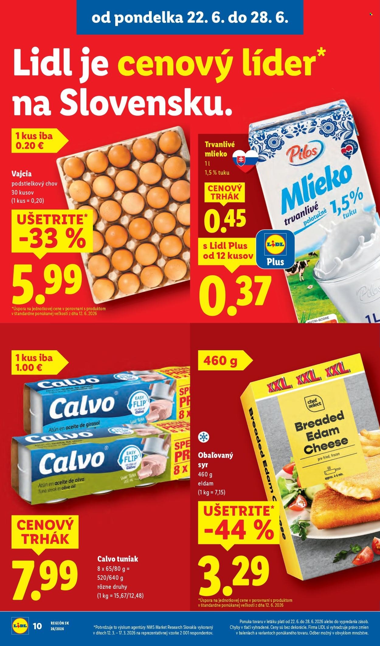 LIDL leták - Od pondelka 22.6.2026