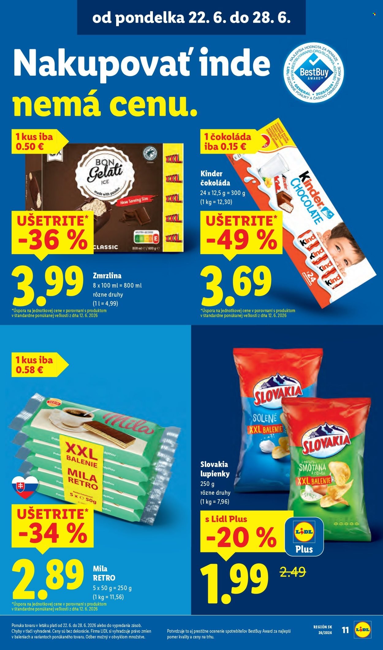 LIDL leták - Od pondelka 22.6.2026