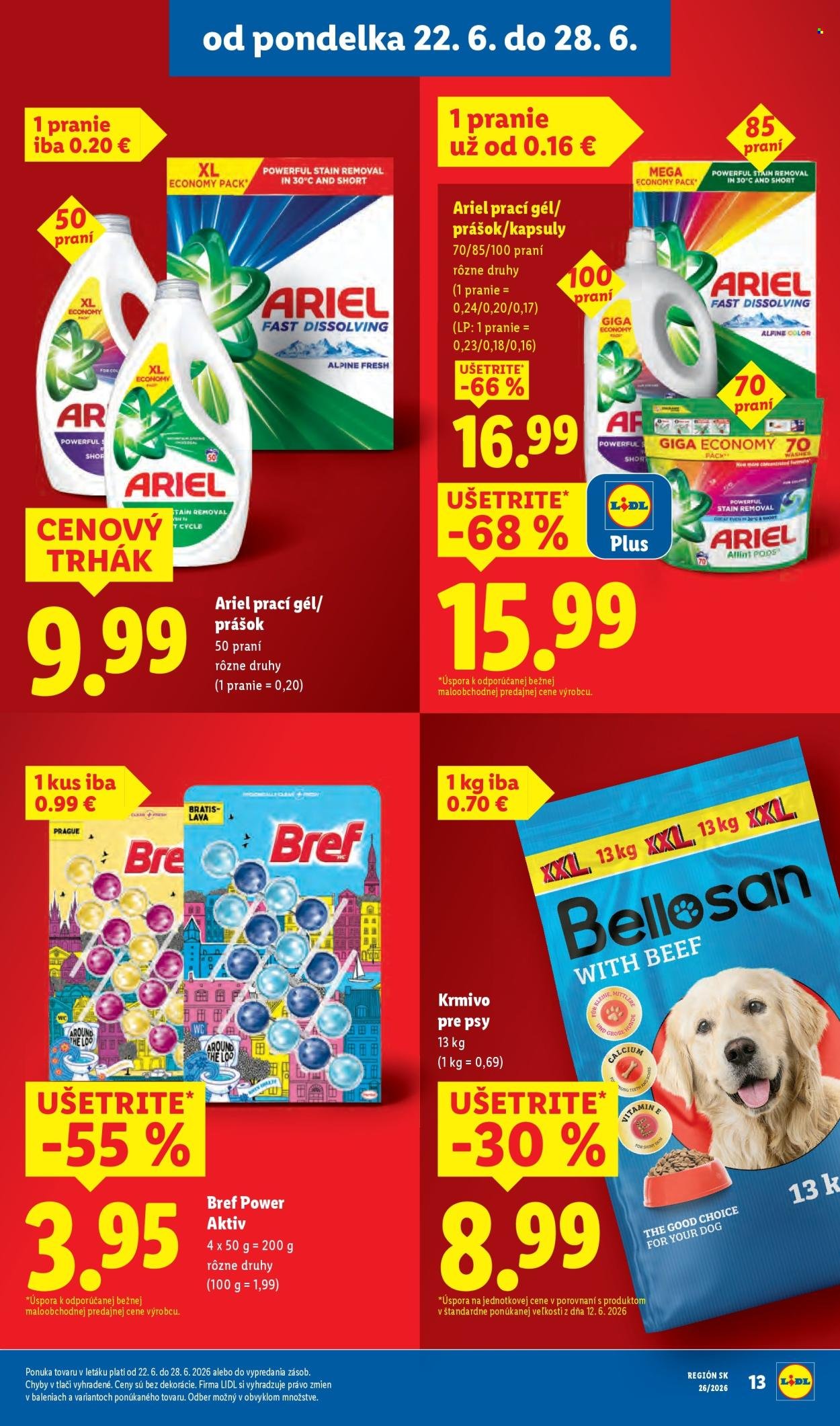 LIDL leták - Od pondelka 22.6.2026