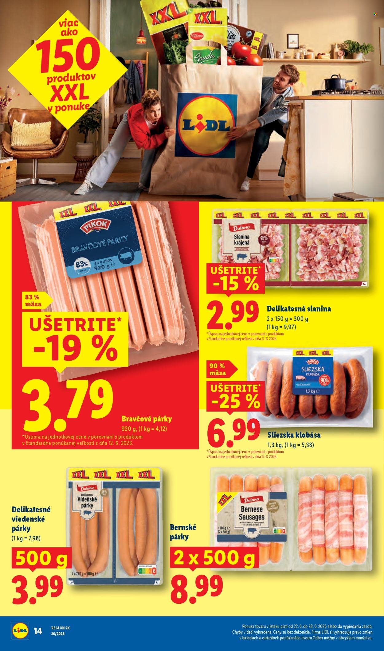 LIDL leták - Od pondelka 22.6.2026
