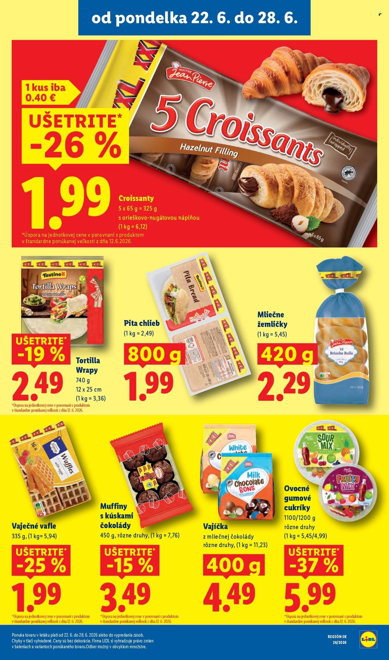 LIDL leták - Od pondelka 22.6.2026