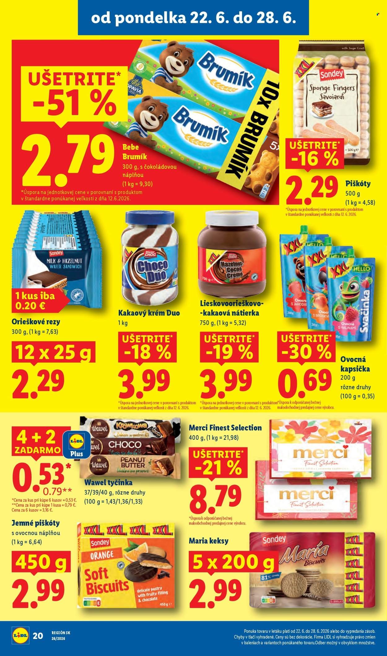 LIDL leták - Od pondelka 22.6.2026