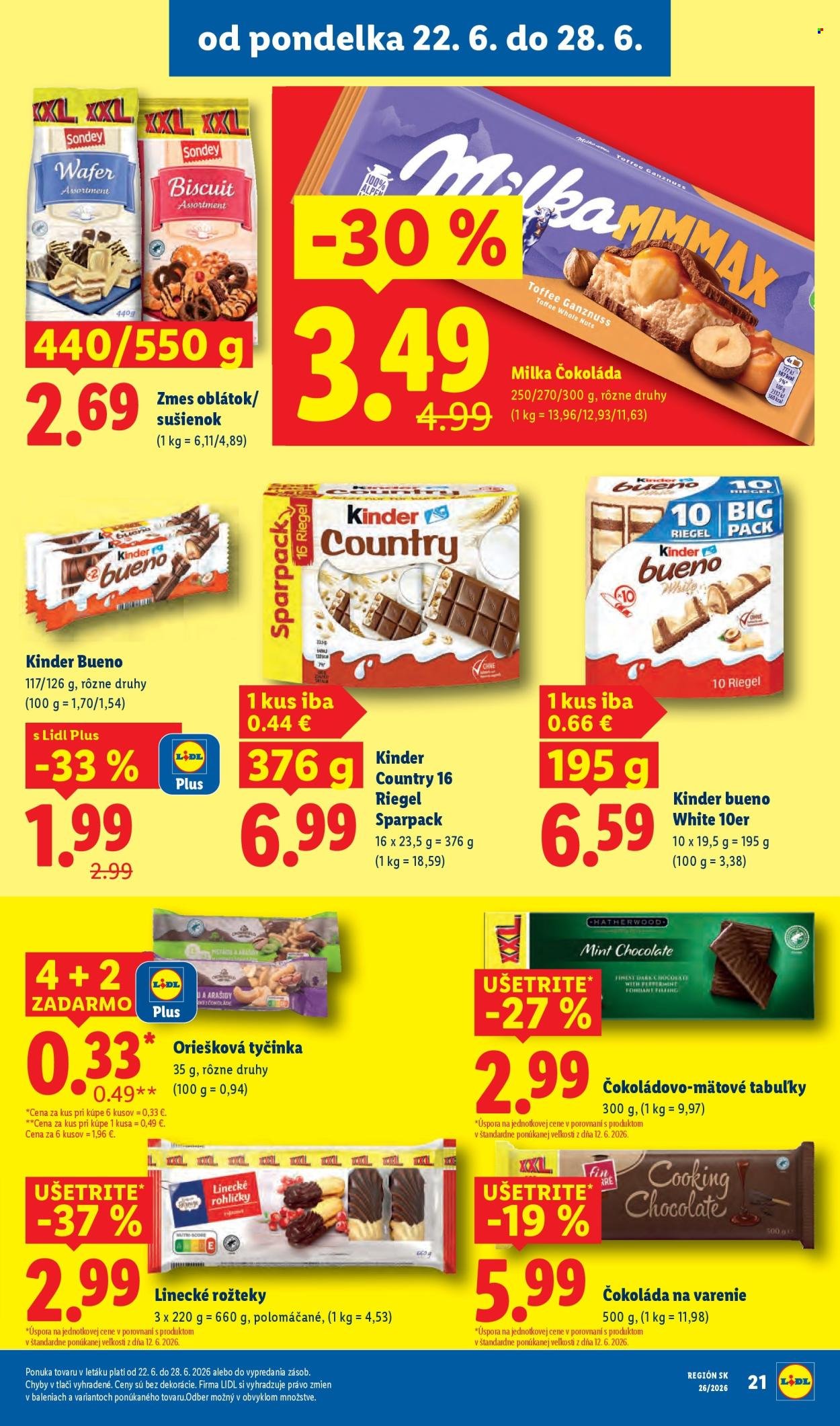 LIDL leták - Od pondelka 22.6.2026