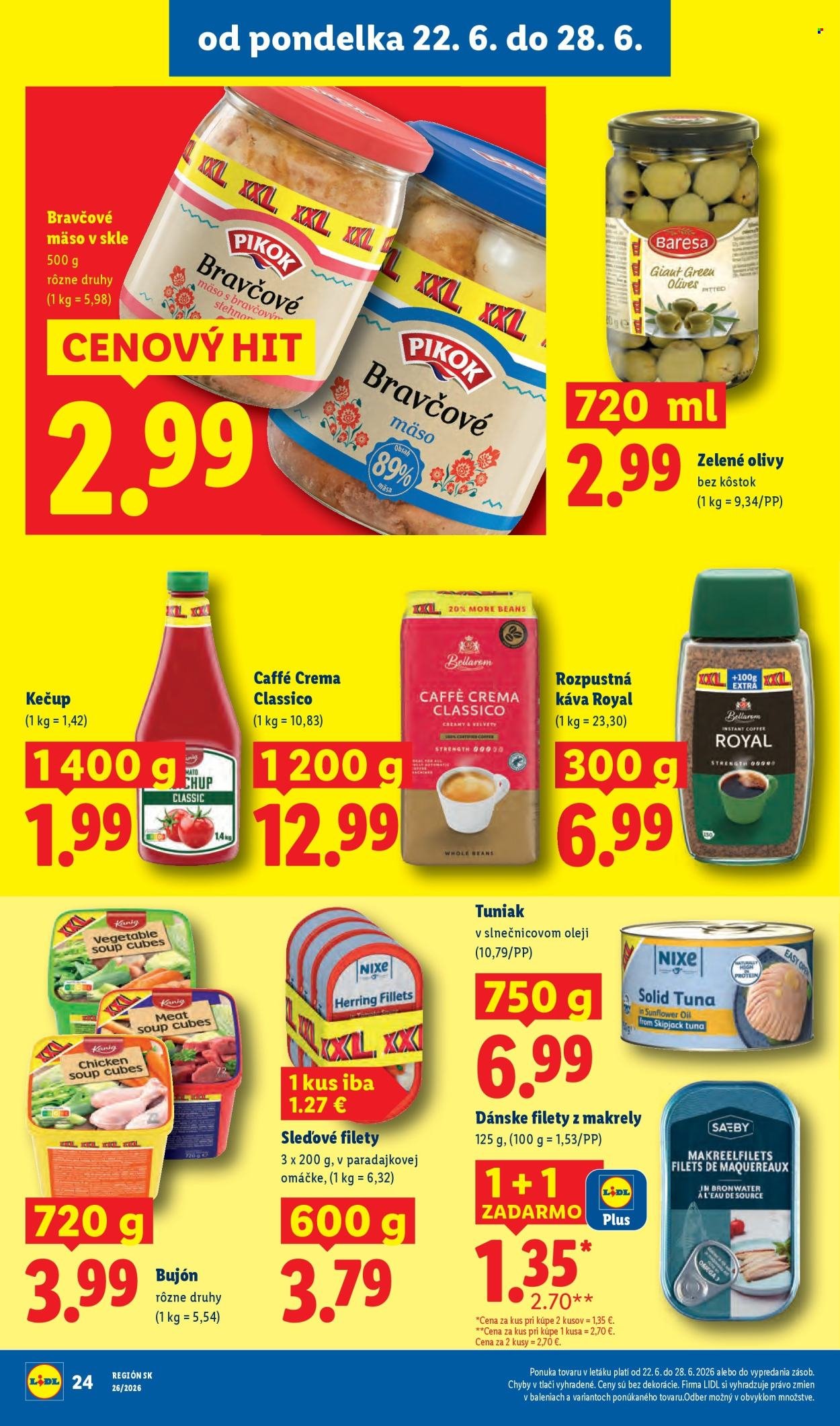 LIDL leták - Od pondelka 22.6.2026