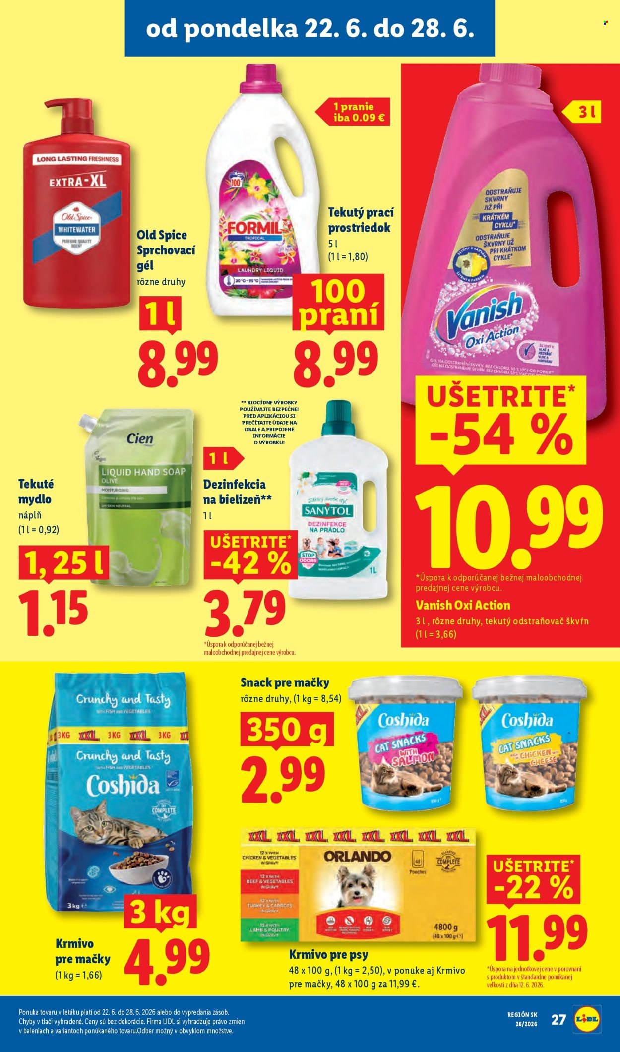 LIDL leták - Od pondelka 22.6.2026