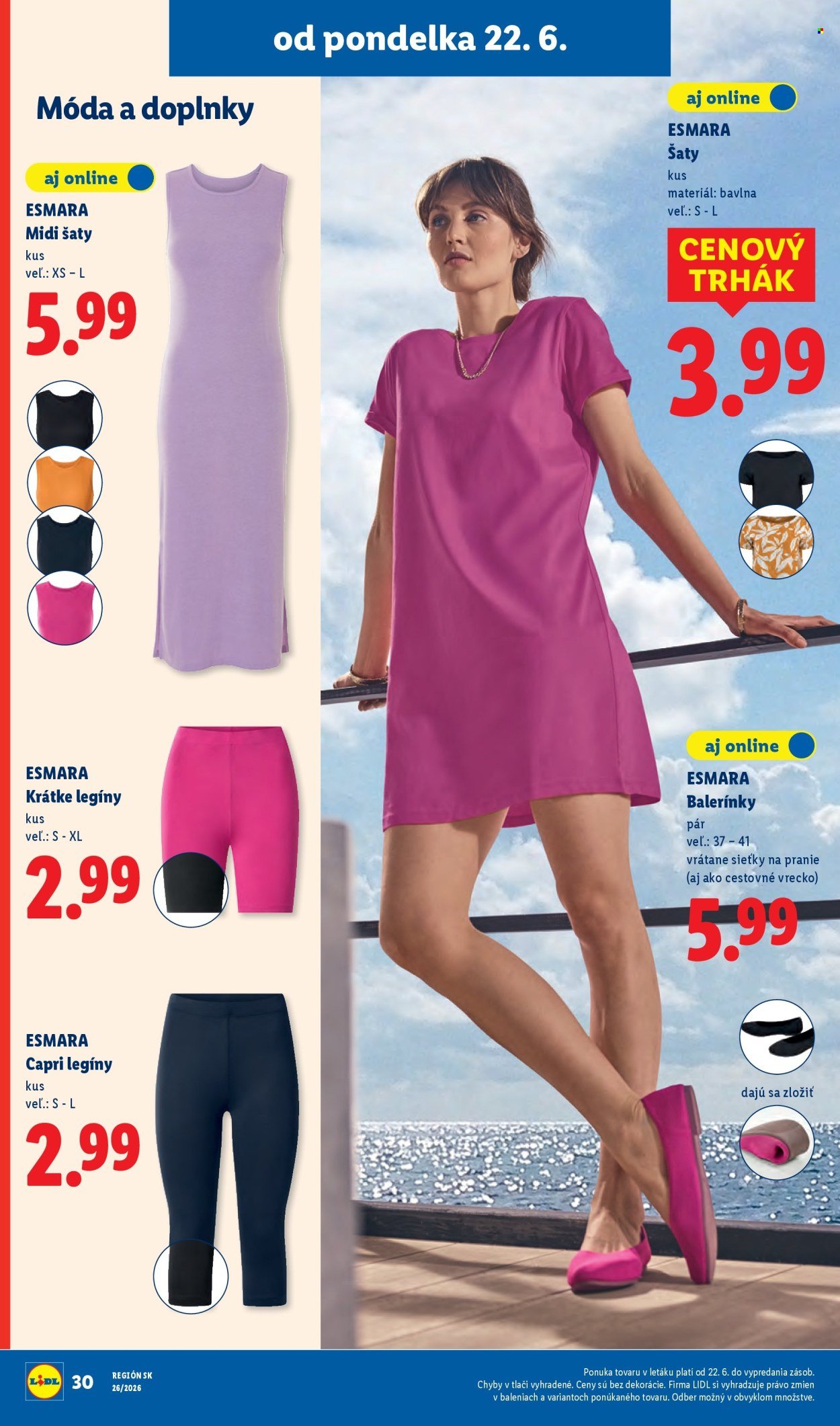 LIDL leták - Od pondelka 22.6.2026
