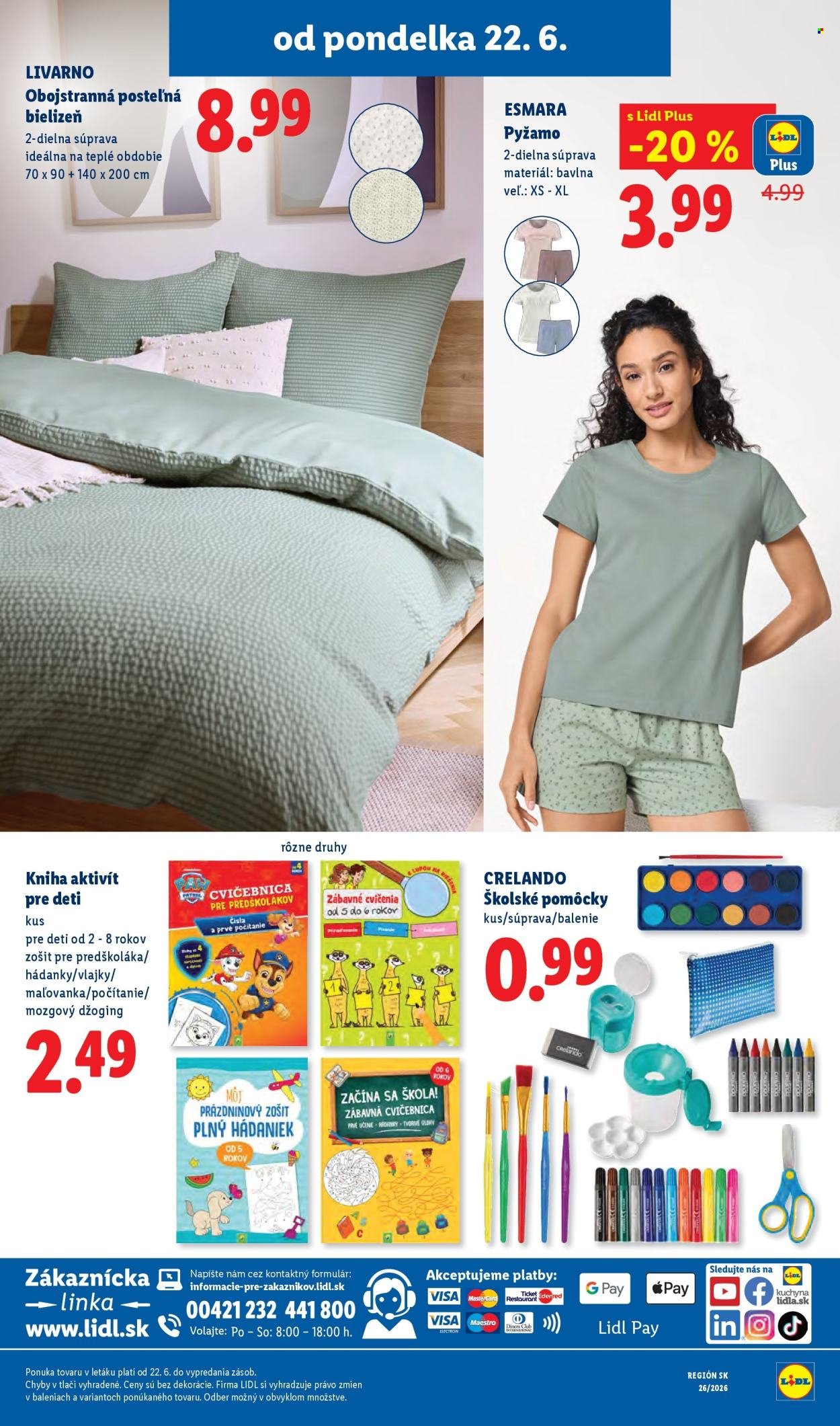 LIDL leták - Od pondelka 22.6.2026